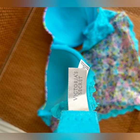 Victoria secret push up bra 38 C and matching panty L set - Picture 7 of 16